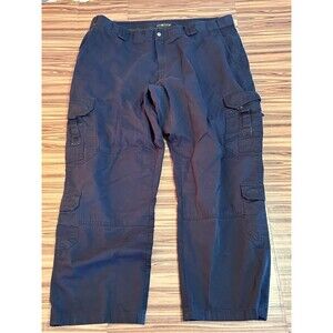 5.11 Tactical Cargo Pants Mens Blue Pockets Utility Workwear Outdoors sz 48